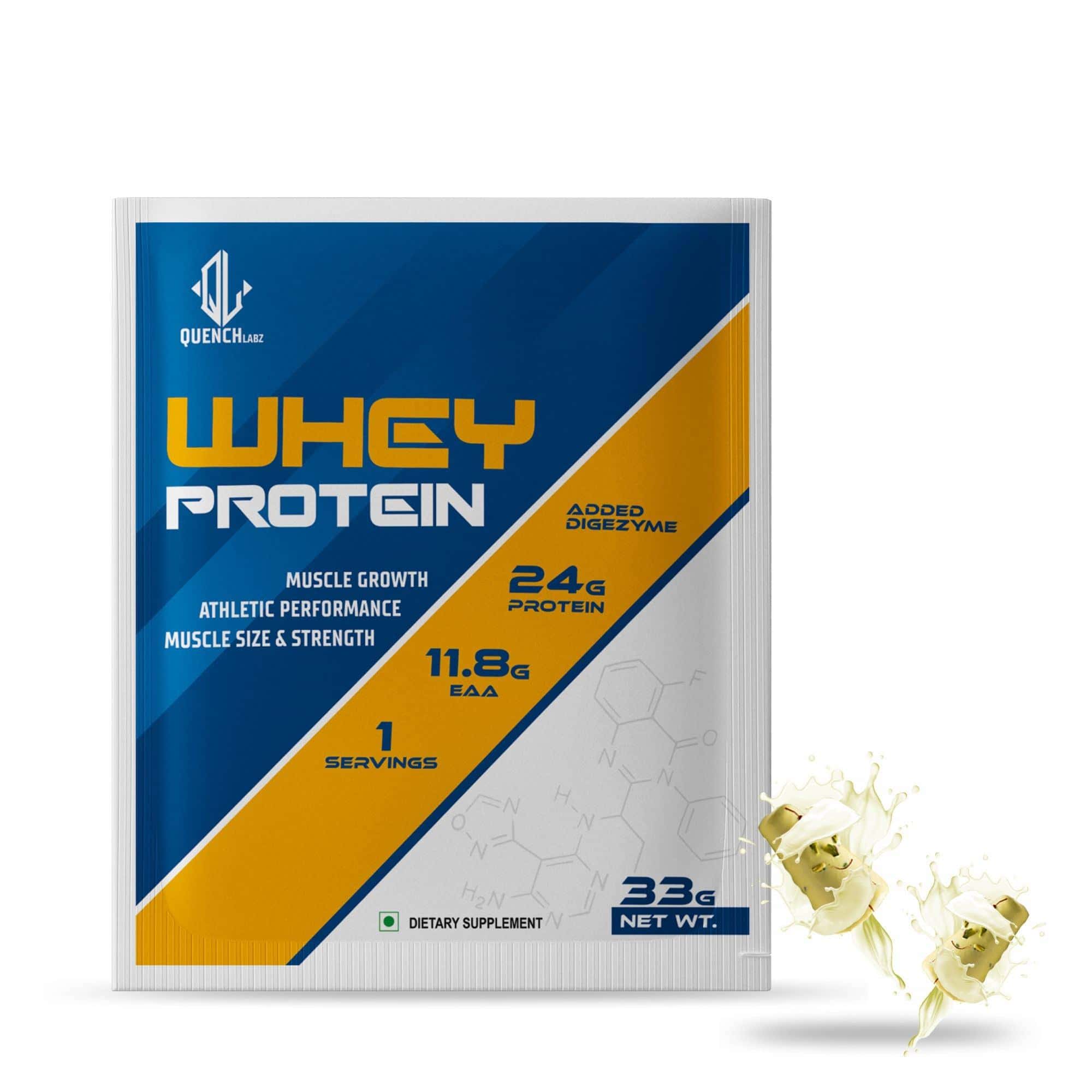 Whey protein sample